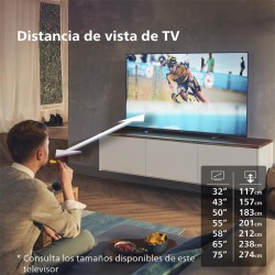 TELEVISOR LED PHILIPS 75 4K UHD HDR10+ SMART TV WIFI DOLBY VISION