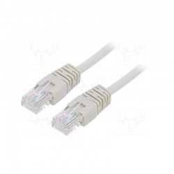 CABLE DE RED CAT.5 UTP 3M GEMBIRD GREY