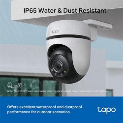 CAMARA IP TP-LINK TAPO C510W WIFI 360º FHD IP65 2K MOTORIZADA EXTERIOR