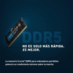 MEMORIA SODIMM 8GB CRUCIAL DDR5 4800MHZ