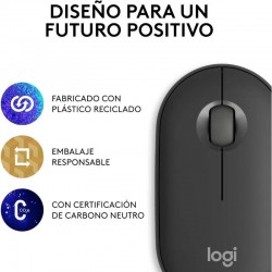 RATON LOGITECH PEBBLE 2 M350S WIRELESS BLACK