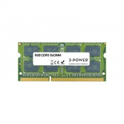 MEMORIA SODIMM 8GB 2-POWER DDR3 1066MHZ/ 1333MHZ/ 1600MHZ 1.35V