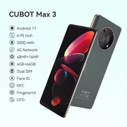 SMARTPHONE CUBOT MAX 3 6.95 HD+ 4GB/64GB/NFC/4G 48MPX 5000MAH GREEN