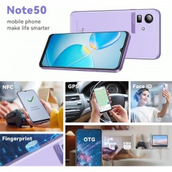 SMARTPHONE CUBOT NOTE 50 6.56 90HZ 8GB/256GB/NFC/4G 50MPX 5200MAH BLACK