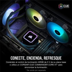 REFRIGERACION LIQUIDA CPU CORSAIR H100X RGB ELITE 240MM BLACK