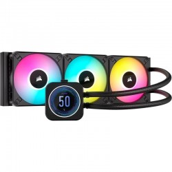 REFRIGERACION LIQUIDA CPU CORSAIR H150I RGB ELITE LCD XT 360MM BLACK