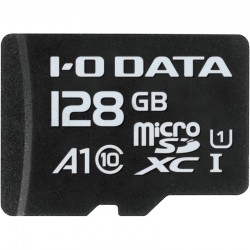 MEMORIA MICRO SD 128GB I-O DATA C10 + ADAPTADOR SD