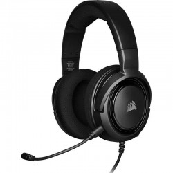 AURICULARES + MICROFONO CORSAIR HS35 GAMING PC CARBON BLACK