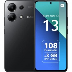 SMARTPHONE XIAOMI REDMI NOTE 13 6.67 FHD+ 8GB/128GB/108MP/NFC/4G BLACK