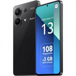 SMARTPHONE XIAOMI REDMI NOTE 13 6.67 FHD+ 8GB/128GB/108MP/NFC/4G BLACK