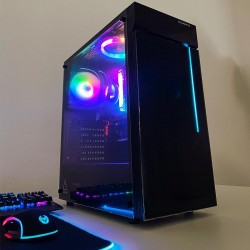 ORDENADOR GAMING GIGABYTE CRISTAL RGB I5 12400/16GB/SSD1TB/850W