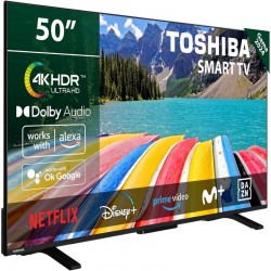 TELEVISOR LED TOSHIBA 50 4K UHD USB SMART TV ANDROID WIFI HOTEL DOLBY