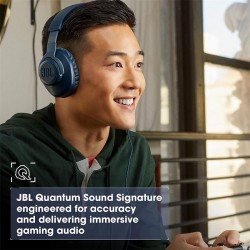 AURICULARES + MICROFONO JBL QUANTUM 100 GAMING JACK 3.5 WHITE