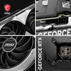 TARJETA DE VIDEO MSI RTX 4070 12GB VENTUS 2X OC GDDR6