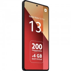 SMARTPHONE XIAOMI REDMI NOTE 13 PRO 6.67 FHD+ 8GB/256GB/200MP/NFC/4G BLACK