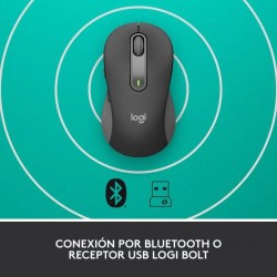 RATON LOGITECH SIGNATURE M650 M WIRELESS BLACK