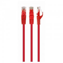 CABLE DE RED CAT.6 UTP 0.5M GEMBIRD RED