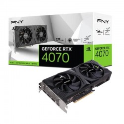 TARJETA DE VIDEO NVIDIA PNY RTX4070 12GB VERTO DUAL GDRR6X PCIE 4.0