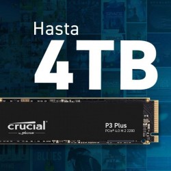 DISCO DURO CRUCIAL P3 4TB SSD M2 NVME PCIE 4.0