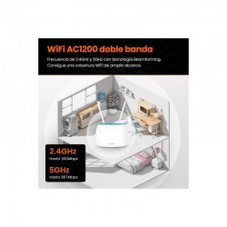 WIRELESS ROUTER TENDA 4G09 WIFI 4G+ AC1200 DUAL BAND LTE