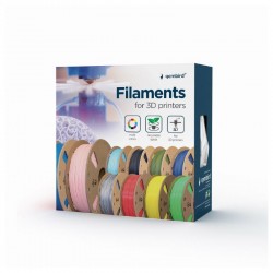 FILAMENTO GEMBIRD 1.75MM 1KG VERDE BRILLANTE IMPRESORA 3D