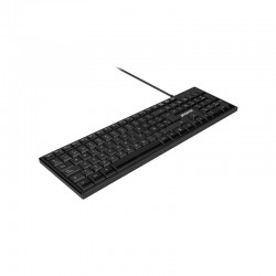 TECLADO PHOENIX K100 USB MULTIMEDIA BLACK