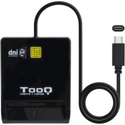 LECTOR DE TARJETAS DNIE TOOQ TQR-211 DNI USB-C BLACK