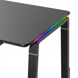 MESA PHOENIX HORIZON XL RGB 150X65CM MDF BLACK