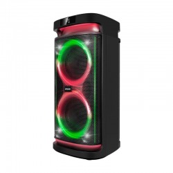 ALTAVOZ PHOENIX RUMBLEBOSS USB MICROSD FM BT RGB 80W KARAOKE + 2 MICROFONOS