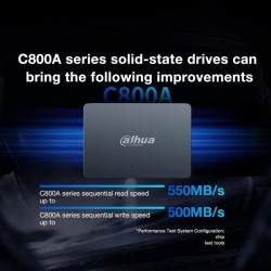 DISCO DURO SSD DAHUA 480GB C800A SATA3 LEC.550MB/s ESC.500MB/s