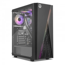 CAJA ORDENADOR GAMING NOX HUMMER FROST CRISTAL ATX ARGB