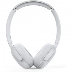 AURICULARES + MICROFONO PHILIPS TAUH202 BLUETOOTH WHITE