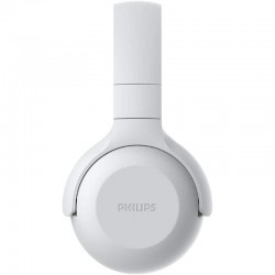 AURICULARES + MICROFONO PHILIPS TAUH202 BLUETOOTH WHITE